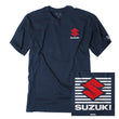 Load image into Gallery viewer, Factory Effex FACTORY EFFEX SHUTTER T-SHIRT /NAVY (XXL) fits Suzuki