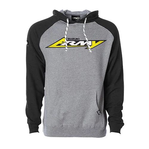 Factory Effex FACTORY EFFEX SUZUKI ARMY PULLOVER/ HEATHER-BLACK XXL 23-88408