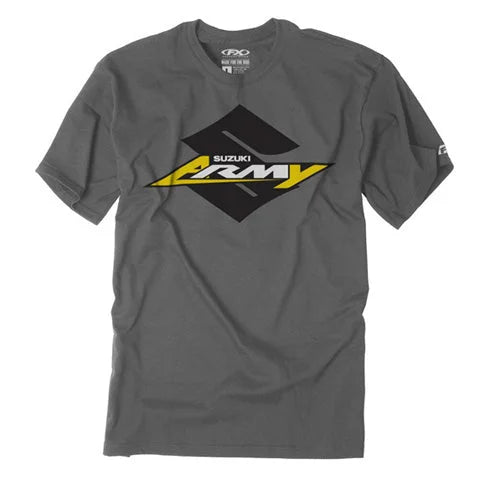 Factory Effex FACTORY EFFEX SUZUKI ARMY YOUTH T-SHIRT / CHARCOAL M 22-83402