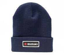 Load image into Gallery viewer, Factory Effex FACTORY EFFEX SUZUKI BEANIE / NAVY OS 22-86408