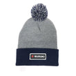 Load image into Gallery viewer, Factory Effex FACTORY EFFEX SUZUKI BEANIE WITH POM /NAVY OS 23-86402