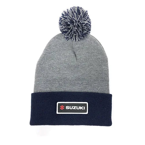 Factory Effex FACTORY EFFEX SUZUKI BEANIE WITH POM /NAVY OS 23-86402