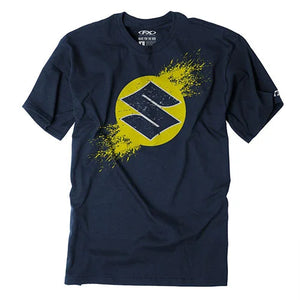 Factory Effex FACTORY EFFEX SUZUKI OVERSPRAY YOUTH T-SHIRT / NAVY XL 23-83406