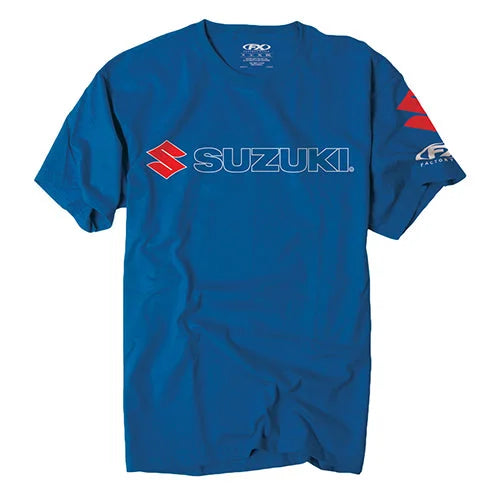 Factory Effex FACTORY EFFEX TEAM T-SHIRT / BLUE (XL) fits Suzuki