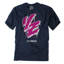 Load image into Gallery viewer, Factory Effex FACTORY EFFEX YAMAHA DRIP YOUTH T-SHIRT / NAVY M 23-83202