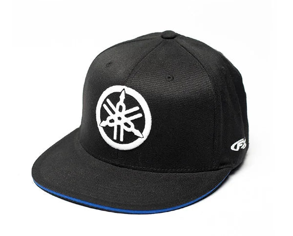 Factory Effex FACTORY EFFEX YAMAHA FORK FLEX-STYLE HAT / BLACK (S/M) 17-88290