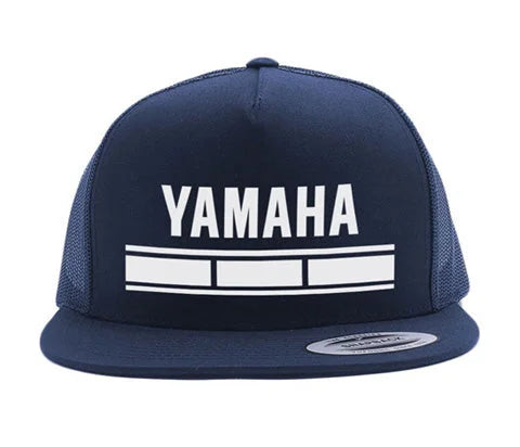 Factory Effex FACTORY EFFEX YAMAHA LEGEND SNAPBACK HAT / BLACK-GREY MESH OS 22-86202