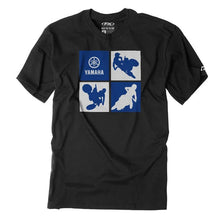 Load image into Gallery viewer, Factory Effex FACTORY EFFEX YAMAHA SILHOUTTE YOUTH T-SHIRT / BLACK (S) 21-83230