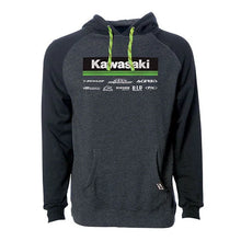 Load image into Gallery viewer, Factory Effex FACTORY FX 2021 KAWASAKI RACEWEAR PULLOVER/ CHARCOAL-BLACK XXL 24-88128