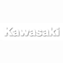 Load image into Gallery viewer, Factory Effex FX 2015 1' DIE-CUT STICKERS KAWASAKI (WHITE) 09-94110