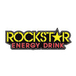 Load image into Gallery viewer, Factory Effex FX 2015 1' DIE-CUT STICKERS ROCKSTAR TEXT LOGO (YELLOW) 15-94720