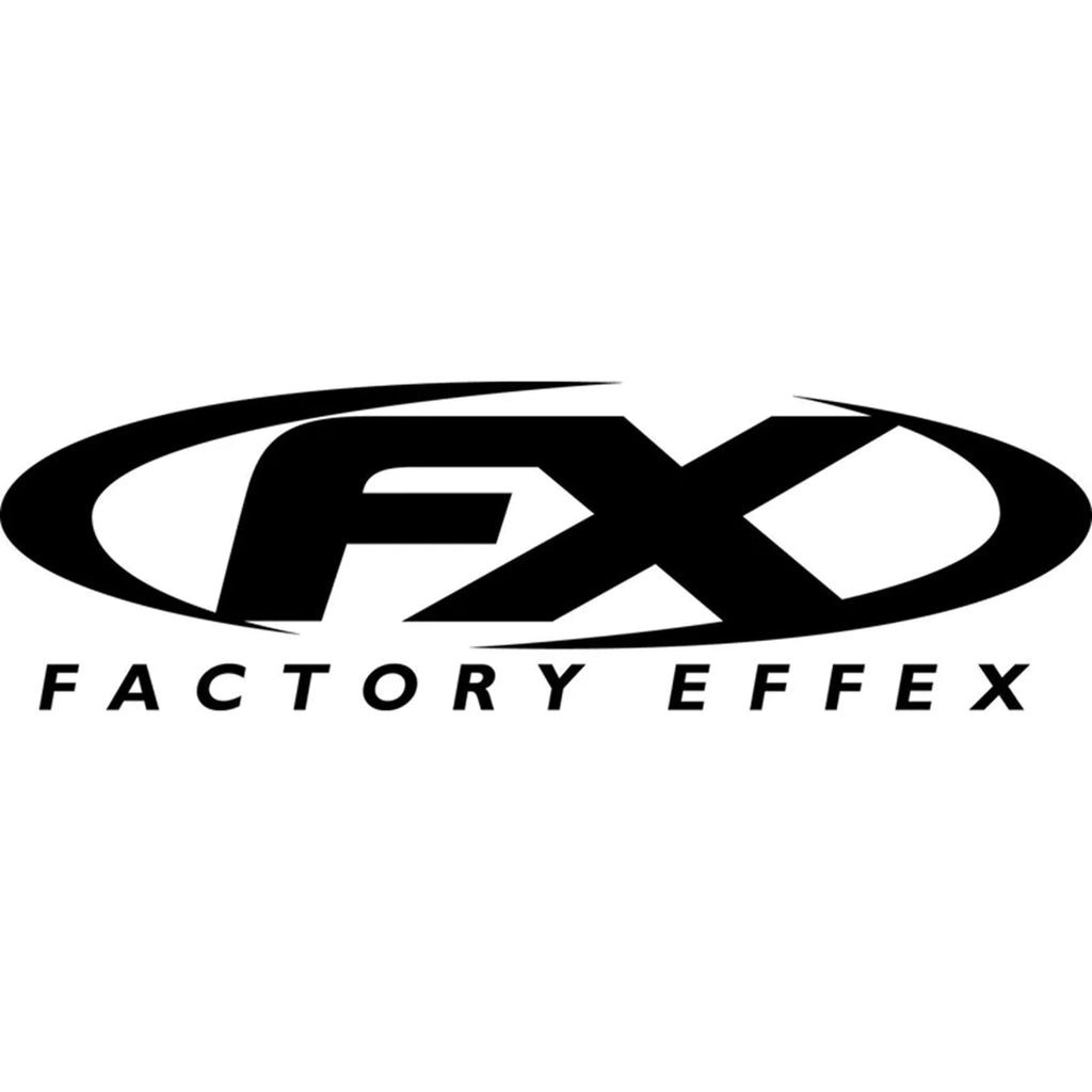 Factory Effex FX 2015 3' DIE-CUT STICKERS FX CORPORATE (BLACK) 12-94016
