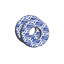 Load image into Gallery viewer, Factory Effex FX 2015 GRIP DONUTS MOTO GRIP DONUTS - BLUE/WHITE (YAMAHA) 15-67920