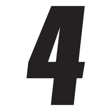 Load image into Gallery viewer, Factory Effex FX 2015 NUMBERS FACTORY 4" BLACK 4 08-90004