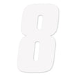 Load image into Gallery viewer, Factory Effex FX 2015 NUMBERS FACTORY 4" WHITE 8 08-90018
