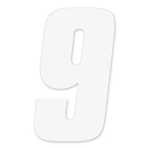 Factory Effex FX 2015 NUMBERS FACTORY 4" WHITE 9 08-90019
