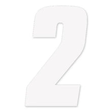 Load image into Gallery viewer, Factory Effex FX 2015 NUMBERS FACTORY 6" WHITE 2 08-90052