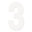 Load image into Gallery viewer, Factory Effex FX 2015 NUMBERS PRO 4" WHITE 3 04-2563