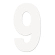 Load image into Gallery viewer, Factory Effex FX 2015 NUMBERS PRO 4" WHITE 9 04-2569