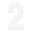 Load image into Gallery viewer, Factory Effex FX 2015 NUMBERS PRO 5" WHITE 2 03-0202