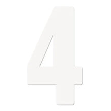 Load image into Gallery viewer, Factory Effex FX 2015 NUMBERS PRO 5" WHITE 4 03-0204