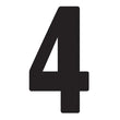 Load image into Gallery viewer, Factory Effex FX 2015 NUMBERS PRO 8" BLACK 4 02-4364
