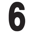 Load image into Gallery viewer, Factory Effex FX 2015 NUMBERS PRO 8" BLACK 6 02-4366