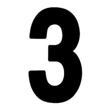Load image into Gallery viewer, Factory Effex FX 2015 NUMBERS STANDARD 6" BLACK 3 02-4453