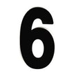 Load image into Gallery viewer, Factory Effex FX 2015 NUMBERS STANDARD 6" BLACK 6 02-4456