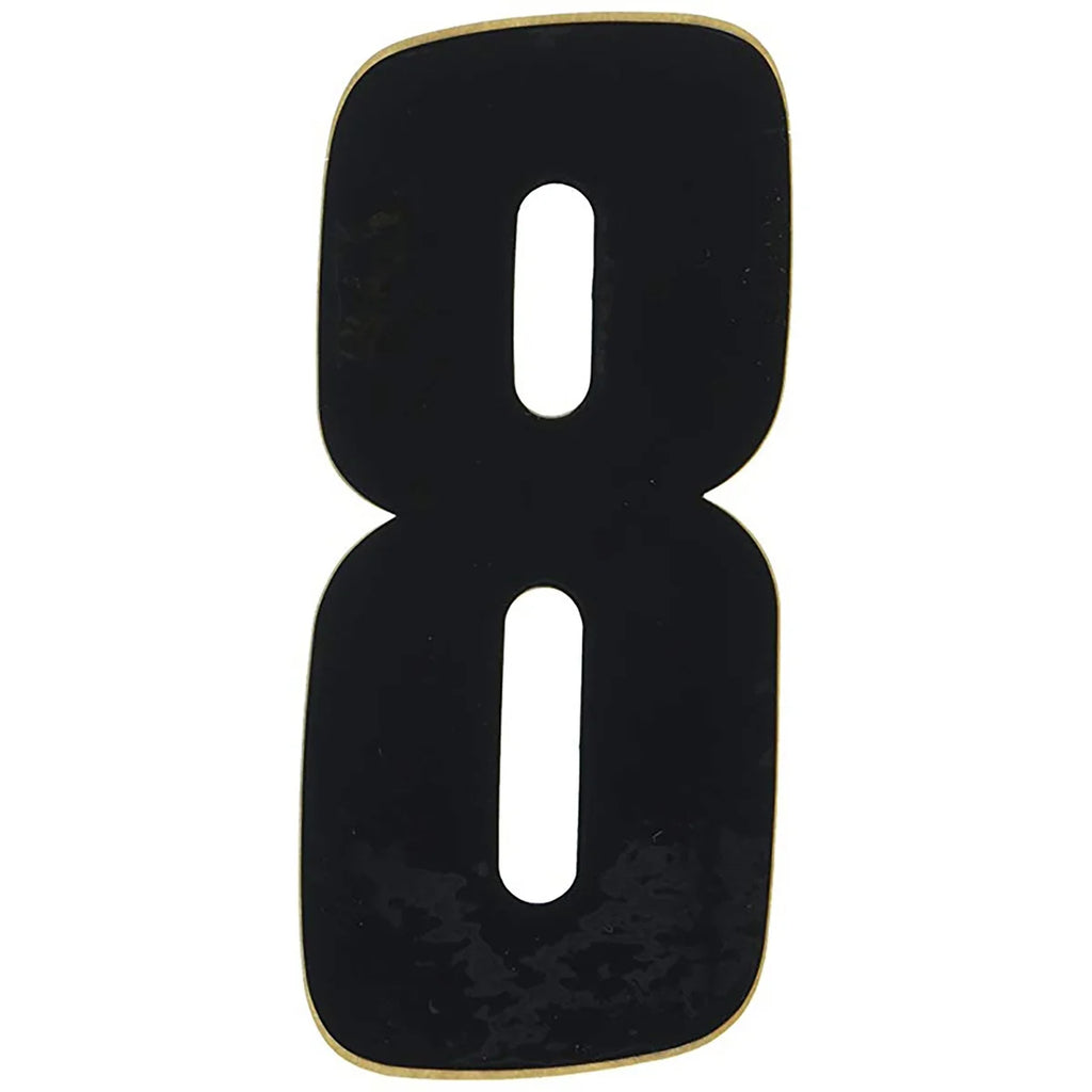 Factory Effex FX 2015 NUMBERS STANDARD 6" BLACK 8 02-4458