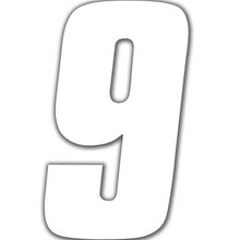 Load image into Gallery viewer, Factory Effex FX 2015 NUMBERS STANDARD 6" WHITE 9 02-4469