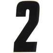 Load image into Gallery viewer, Factory Effex FX 2015 NUMBERS STANDARD 8" BLACK 2 02-4472