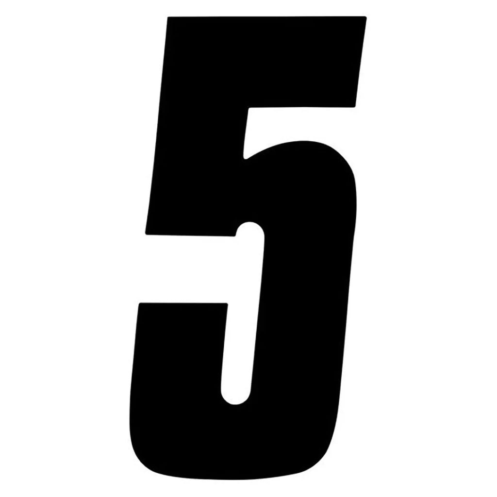 Factory Effex FX 2015 NUMBERS STANDARD 8" BLACK 5 02-4475