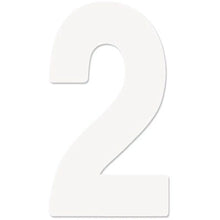 Load image into Gallery viewer, Factory Effex FX 2015 NUMBERS STANDARD 8" WHITE 2 02-4482