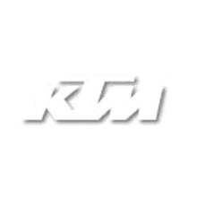 Load image into Gallery viewer, Factory Effex FX 2016 1' DIE-CUT STICKERS KTM (WHITE) 19-94550