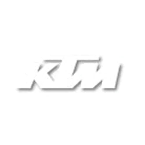 Factory Effex FX 2016 3' DIE-CUT STICKERS KTM (WHITE) 19-94554
