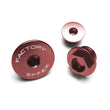 Load image into Gallery viewer, Factory Effex FX ENGINE PLUG KIT (ENGINE PLUGS AND OIL FILLERS) - RED 12-36302