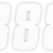 Load image into Gallery viewer, Factory Effex FX Factory Number 8 - White - 7" 08-90098 - Main Product View