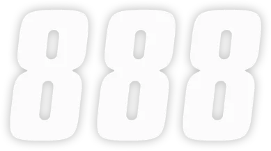 Factory Effex FX Factory Number 8 - White - 7" 08-90098 - Main Product View