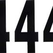 Load image into Gallery viewer, Factory Effex FX Number 4 - Black - 8" 02-4474 - Main Product View
