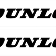 Load image into Gallery viewer, Factory Effex FX Swingarm Sticker - Dunlop - Black 02-7069 - Main Product View