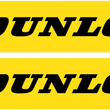 Load image into Gallery viewer, Factory Effex FX Swingarm Sticker - Dunlop - Yellow 02-7065 - Main Product View