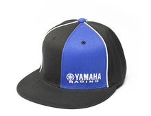 Load image into Gallery viewer, Factory Effex FX YAMAHA RACING FLEX-STYLE HAT / BLACK-BLUE (L/XL) 12-88076