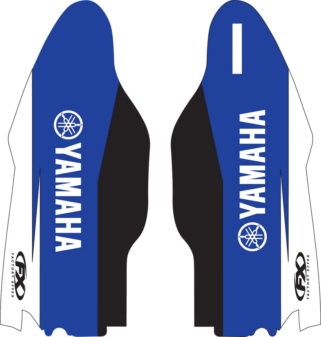 Factory Effex Fork Guard Graphic - Husqvarna 22-40620 - Side View