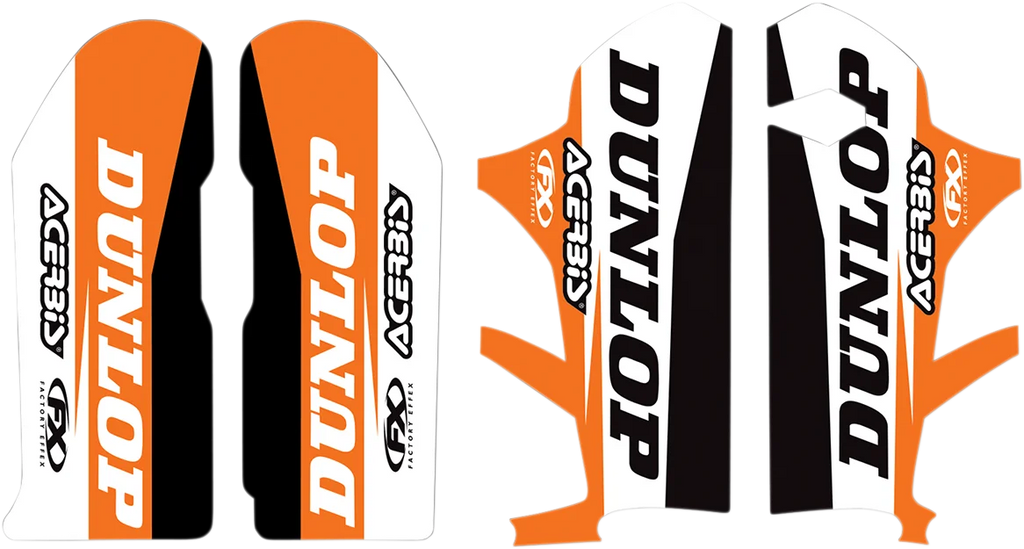 Factory Effex Fork Guard Graphic - KTM 17-40506 - Main Product View