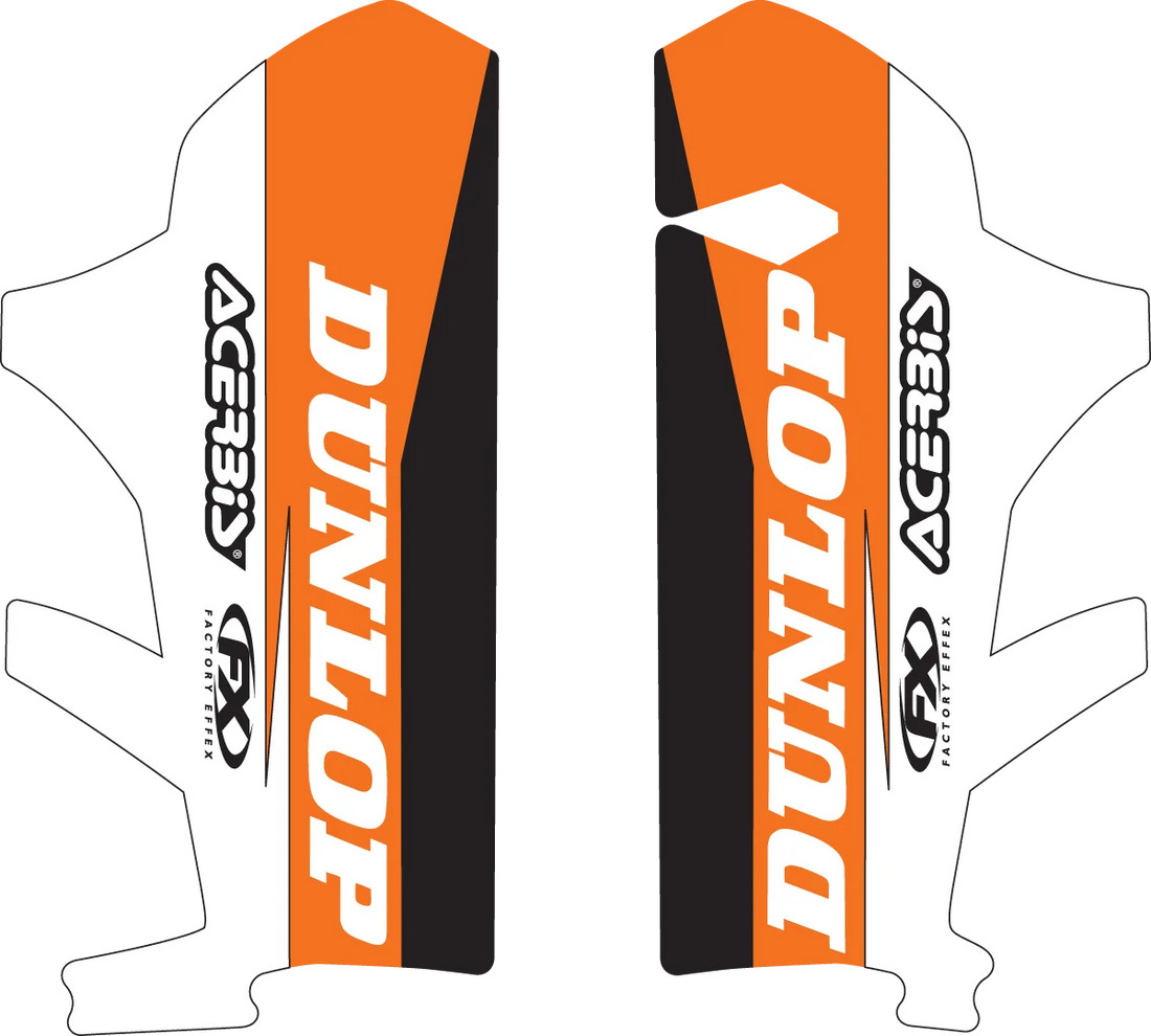 Factory Effex Fork Guard Graphic - KTM 17-40506 - Side View