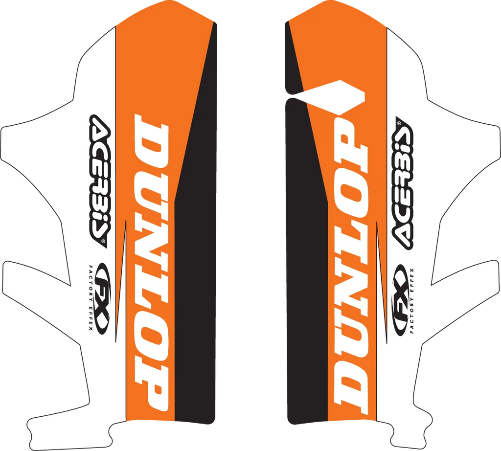 Factory Effex Fork Guard Graphic - KTM 17-40506 - Side View
