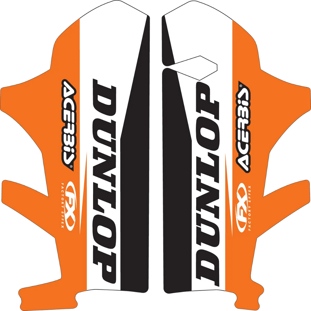 Factory Effex Fork Guard Graphic - KTM 17-40570 - Main Product View