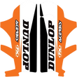 Load image into Gallery viewer, Factory Effex Fork Guard Graphic - KTM 17-40572 - Main Product View