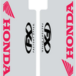 Load image into Gallery viewer, Factory Effex Fork Shield Decal - Upper - Red fits Honda - Main Product View